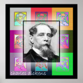 Der Pop Art Charles Dickens Poster (Vorne)