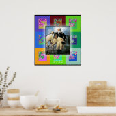 Der Pop Art George Washington Poster (Küche)