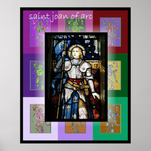 Der Pop Art Saint Joan Arc 2 Poster