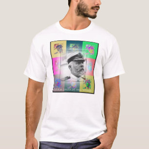 Der Pop-Kunst-Kapitän Smith vom titanischen T-Shirt