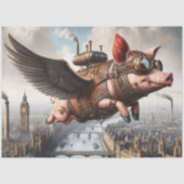 Der Porcine-Aviator Seidenpapier (Vorderseite)