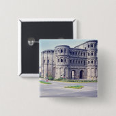 Der Porta Nigra, 4. Jahrhundert Button (Vorne & Hinten)