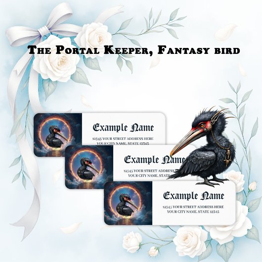 Der Portalwächter – Fantasy-Vogel
