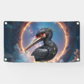 Der Portalwächter – Fantasy-Vogel Banner (Horizontal)