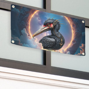 Der Portalwächter – Fantasy-Vogel Banner