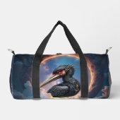 Der Portalwächter – Fantasy-Vogel Duffle Bag (Vorderseite)