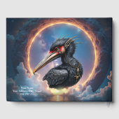 Der Portalwächter – Fantasy-Vogel Gästebuch (Rückseite)