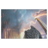 Der Portalwächter – Fantasy-Vogel Stoff (Fat Quarter (45,7 x 55,9 cm))