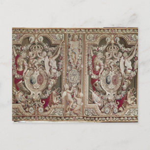 Der Portiere des berühmten Gobelins-Workshops Postkarte
