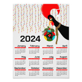 Der portugiesische Weihnachtskalender 2024 Fotodruck