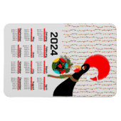 Der portugiesische Weihnachtskalender 2024 Magnet (Horizontal)