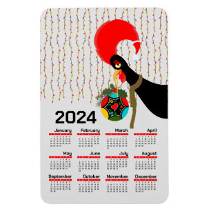 Der portugiesische Weihnachtskalender 2024 Magnet