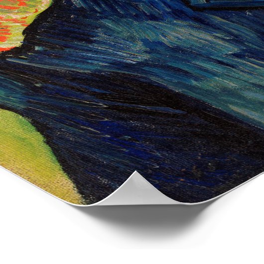 Der Postman Joseph Roulin von Vincent Van Gogh Poster (Ecke)