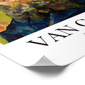 Der Postman von Vincent van Gogh Poster (Ecke)