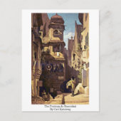 Der Postmann in Rosenthal am Carl Spitzweg Postkarte (Vorderseite)