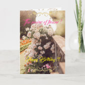 Der Power der Blume Karte (Vorderseite)