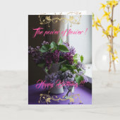 Der Power der Blume Karte (Gelbe Blume)