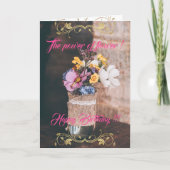 Der Power der Blume Karte (Vorderseite)