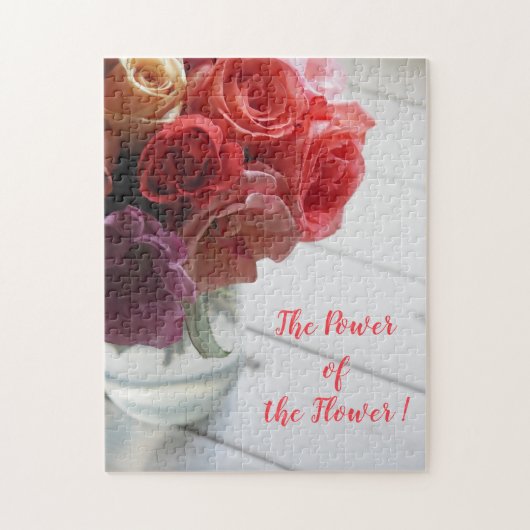 Der Power der Blume Puzzle (Vertikal)