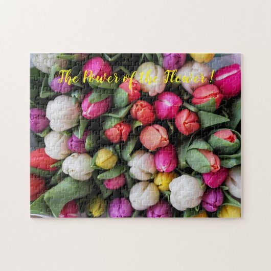 Der Power der Blume Puzzle (Horizontal)
