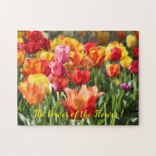Der Power der Blume Puzzle (Horizontal)