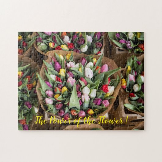 Der Power der Blume Puzzle (Horizontal)