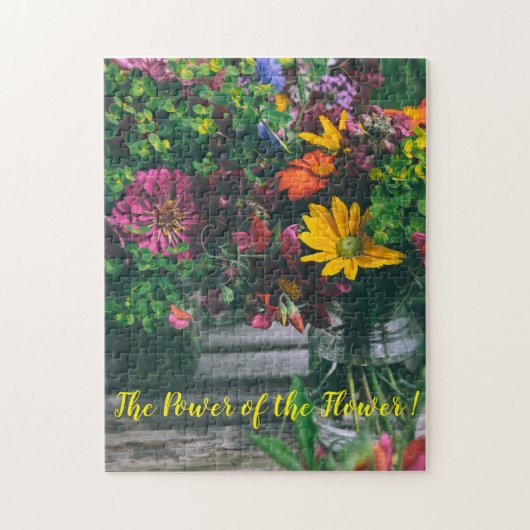 Der Power der Blume Puzzle (Vertikal)