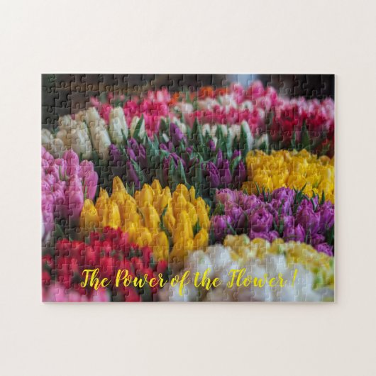 Der Power der Blume Puzzle (Horizontal)