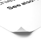 Der Power der Disziplin Poster (Ecke)