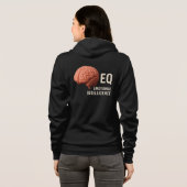 Der Power der emotionalen Intelligenz Hoodie (Schwarz voll)