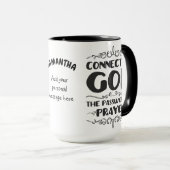 Der Power der Gebetspraxis Tasse (VorderseiteRechts)