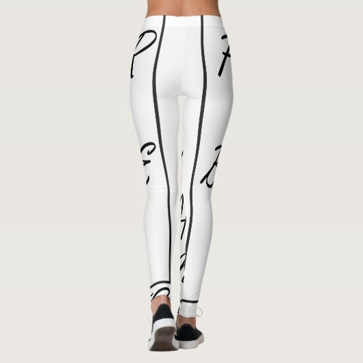 DER POWER DER GLAUBE LEGGINGS (Rückseite)