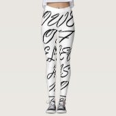DER POWER DER GLAUBE LEGGINGS (Vorderseite)