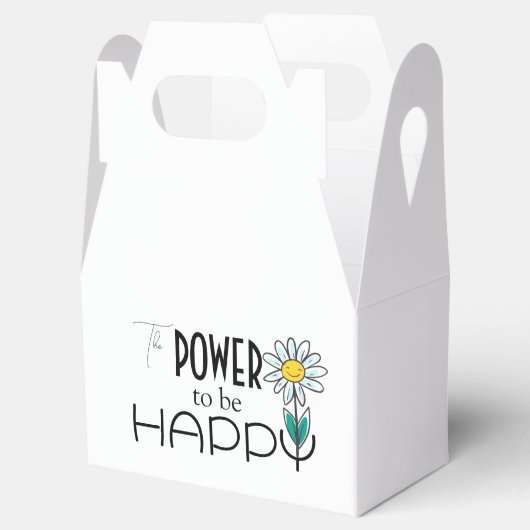 DER POWER, DER GLÜCKLICH GÜNSTIG IST GESCHENKSCHACHTEL (Geöffnet)