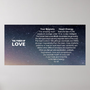 Der Power der Liebe - Ihre magnetische Herzenergie Poster
