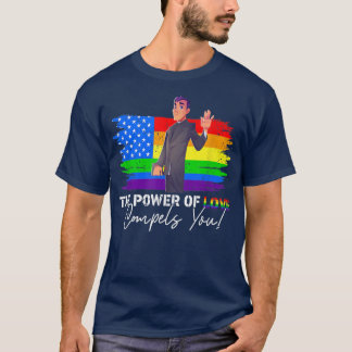 Der Power der Liebe zwingt Sie zu lgbt-Gay Pride-P T-Shirt