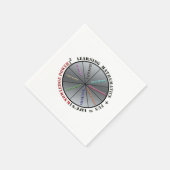 Der Power der Mathematik Serviette (Ecke)