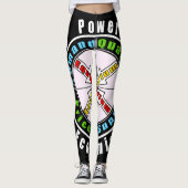 Der Power der Ökonomie Leggings (Vorderseite)