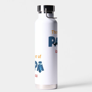 Der Power der Papa Trinkflasche