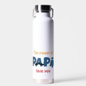 Der Power der Papa Trinkflasche (Vorne)