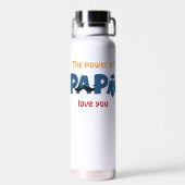 Der Power der Papa Trinkflasche (Rückseite)