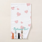 Der Power der Paws Badhandtuch Set (Handtuch)