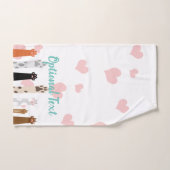 Der Power der Paws Badhandtuch Set (Handtuch)