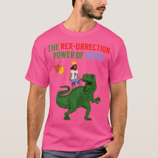 Der Power der Rex-Urrection Jesu - Jesus auf einem T-Shirt