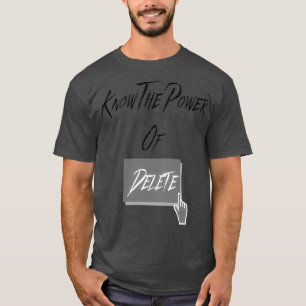 Der Power der Streichung T-Shirt