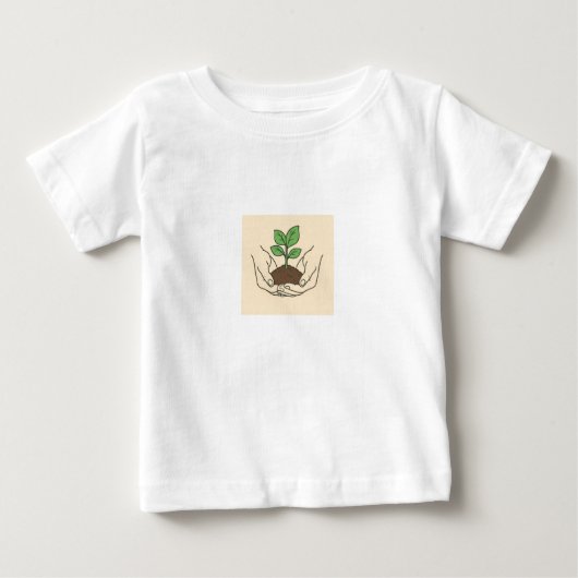 Der Power der Touch Baby T-shirt (Vorderseite)