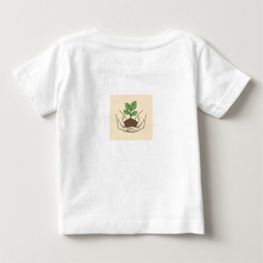 Der Power der Touch Baby T-shirt (Rückseite)