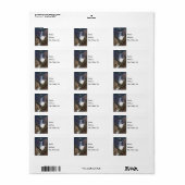 Der Power der Yellowstone-Adressbezeichnungen Adressaufkleber (Vorne)