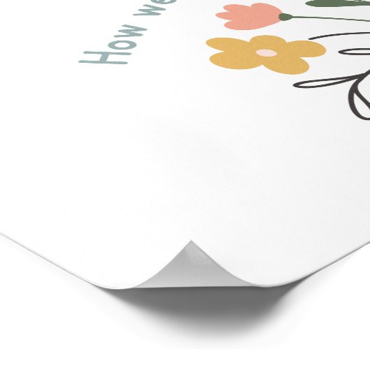 Der Power des Doch Boho-Klassenzimmers Poster (Ecke)