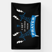Der Power des Gebets Banner (Vertikal)